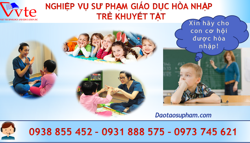 Nghiệp vụ sư phạm giáo dục hòa nhập trẻ