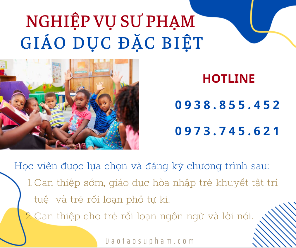 NGHIỆP VỤ SƯ PHẠM GIÁO DỤC ĐẶC BIỆT