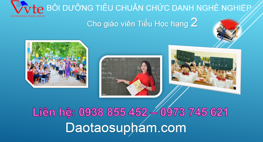 Bồi dưỡng theo tiêu chuẩn chức danh nghề nghiệp giáo viên tiểu học hạng 2