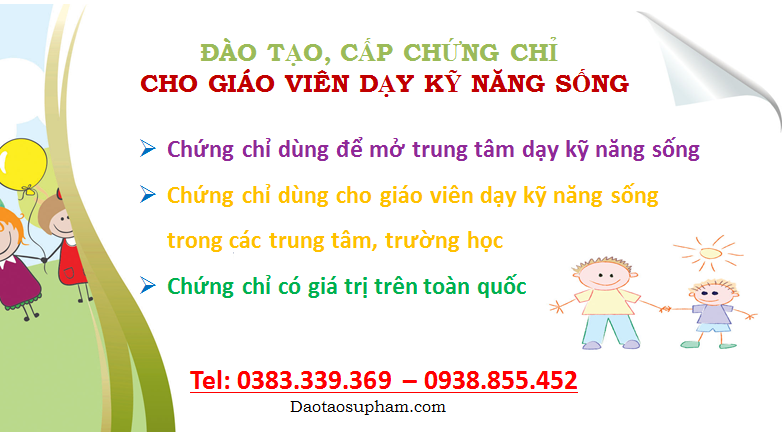 Đào tạo cấp chứng chỉ dạy kỹ năng sống
